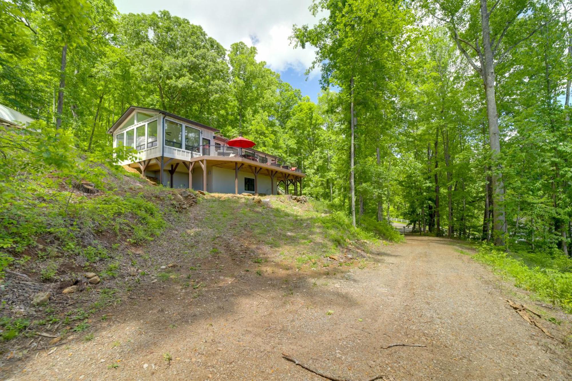 Remote Smoky Mtn Escape With Views And Trail Access! Βίλα Cullowhee Εξωτερικό φωτογραφία